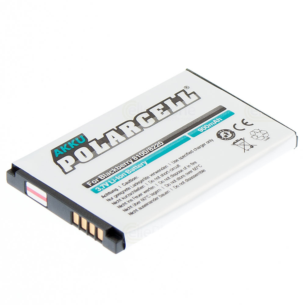 [3200] batteria Li-Ion per Blackberry 8100 Pearl / 8110 / 8120 / 8130 / 8220 (sostituisce C-M2)