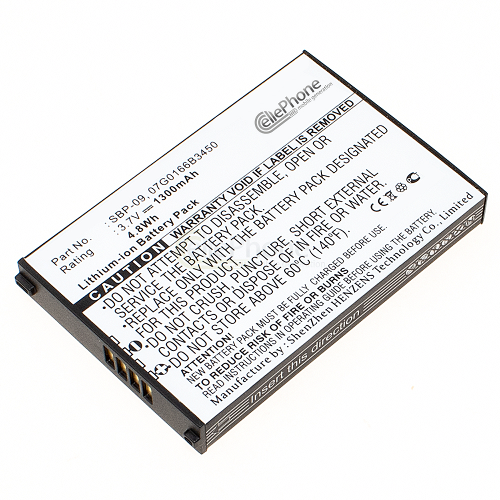 Akku Li-Ion für Asus MyPal A626 A686 A696 (ersetzt SBP-09)