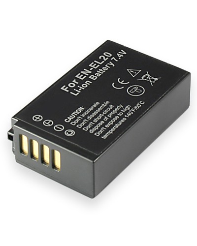[3297] Battery Li-Ion compatible with Nikon EN-EL20