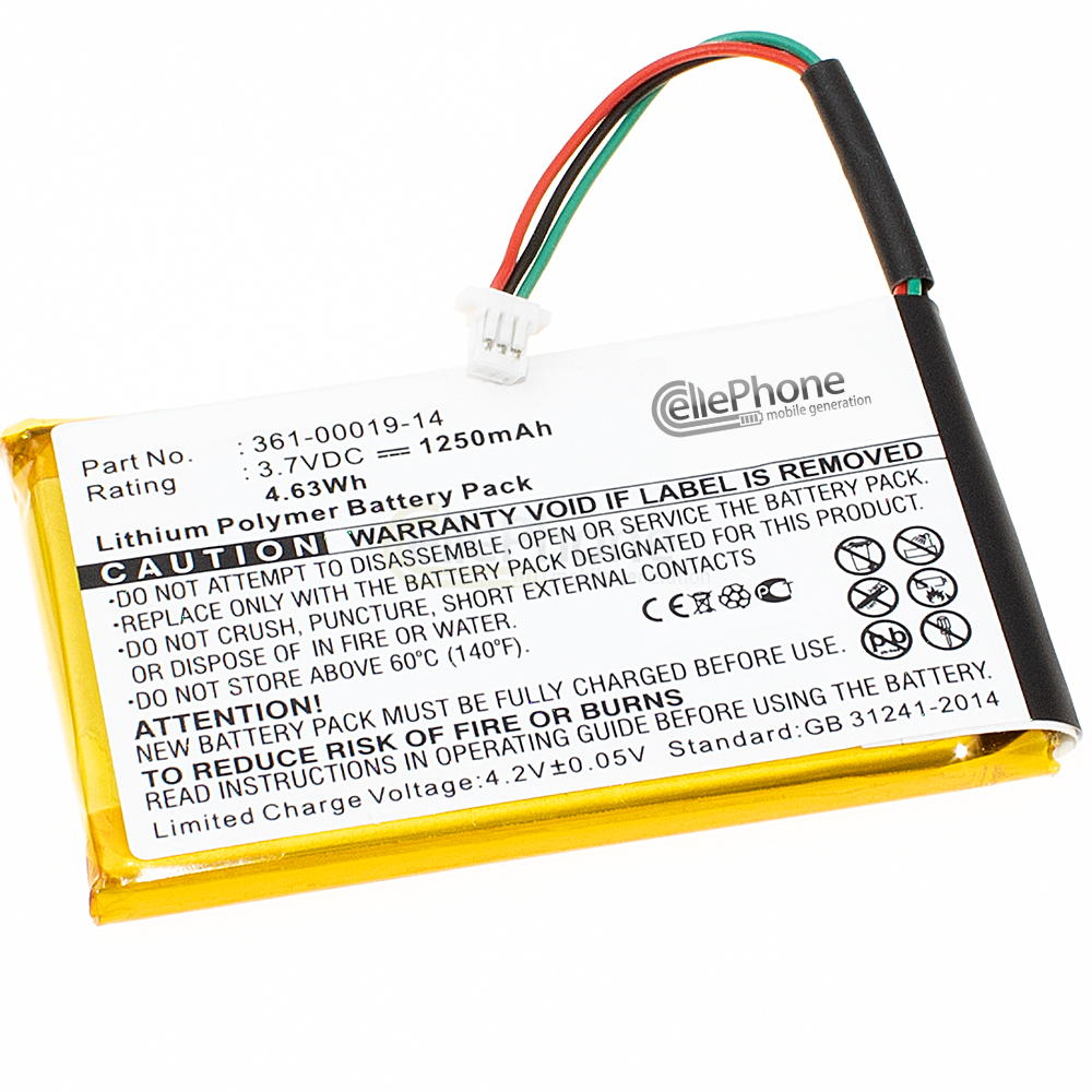 [3306] Battery Li-Polymer for Garmin Nüvi 1690 1690T 1695 (replaced 361-00019-14)