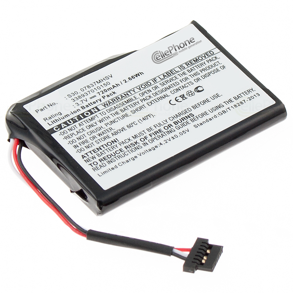 [3313] Batterie Li-Ion pour Becker Ready 50 - Traffic Assist Z098 Z099 Z100 Z101 Z103 Z107 Z108 Z109 Z113 Z200 Z201 Z203 Z204 Z205 (remplace 07837MHSV)