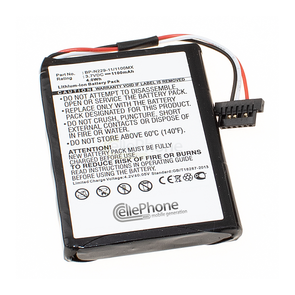 [3322] batteria Li-Ion per Mitac Mio Moov S500 S556 (sostituisce 0392800DR)