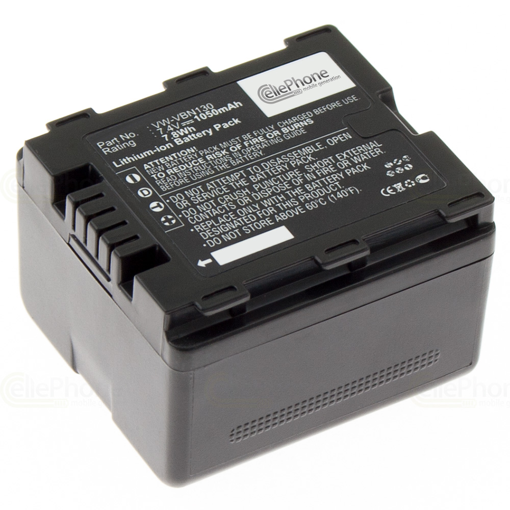 batteria Li-Ion compatibile con Panasonic VW-VBN130
