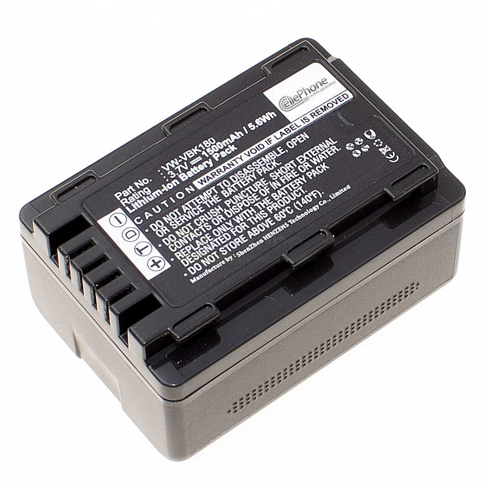 [3326] Batería Li-Ion compatible with Panasonic VW-VBK180