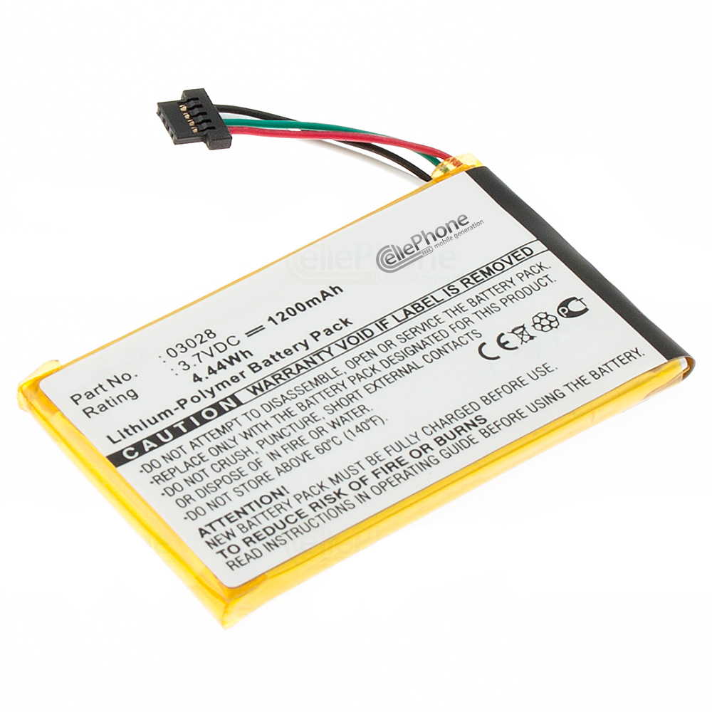 [3329] Batterie Li-Polymer pour Navigon 2100 Max / 2120 / 2110 / 2150