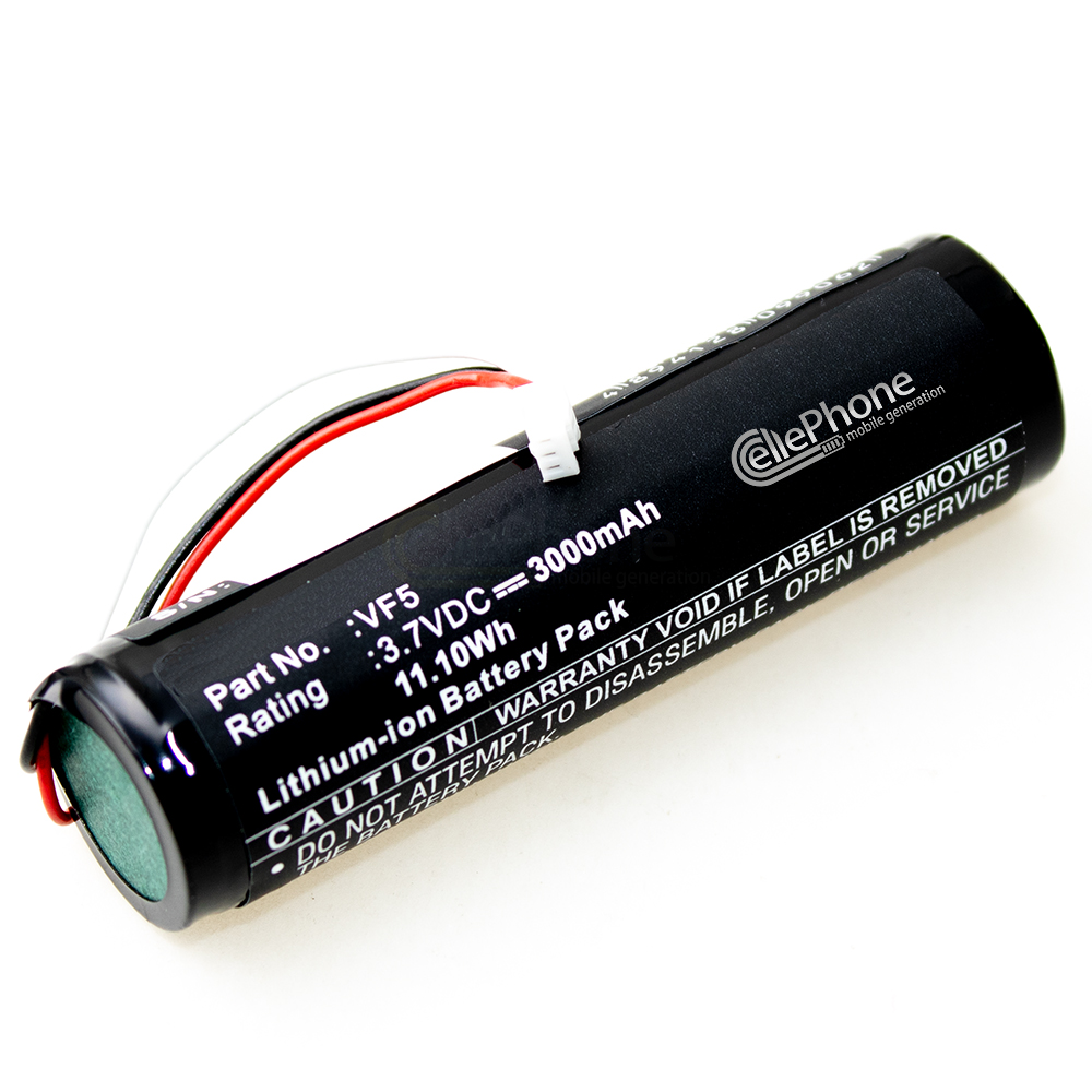 [3332] Akku Li-Ion für TomTom Go 300 400 500 510 510T 530 530T 700 700T 710 910 (ersetzt VF5) - 3000mAh