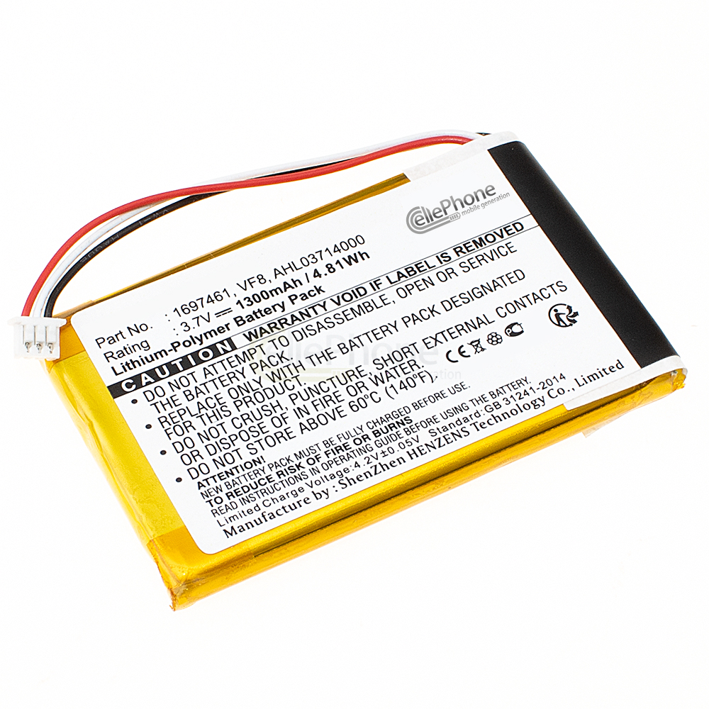 [3333] Battery Li-Polymer for TomTom GO 530 Live 630 630T 720 730 730T 930 930T (replaced VF8)