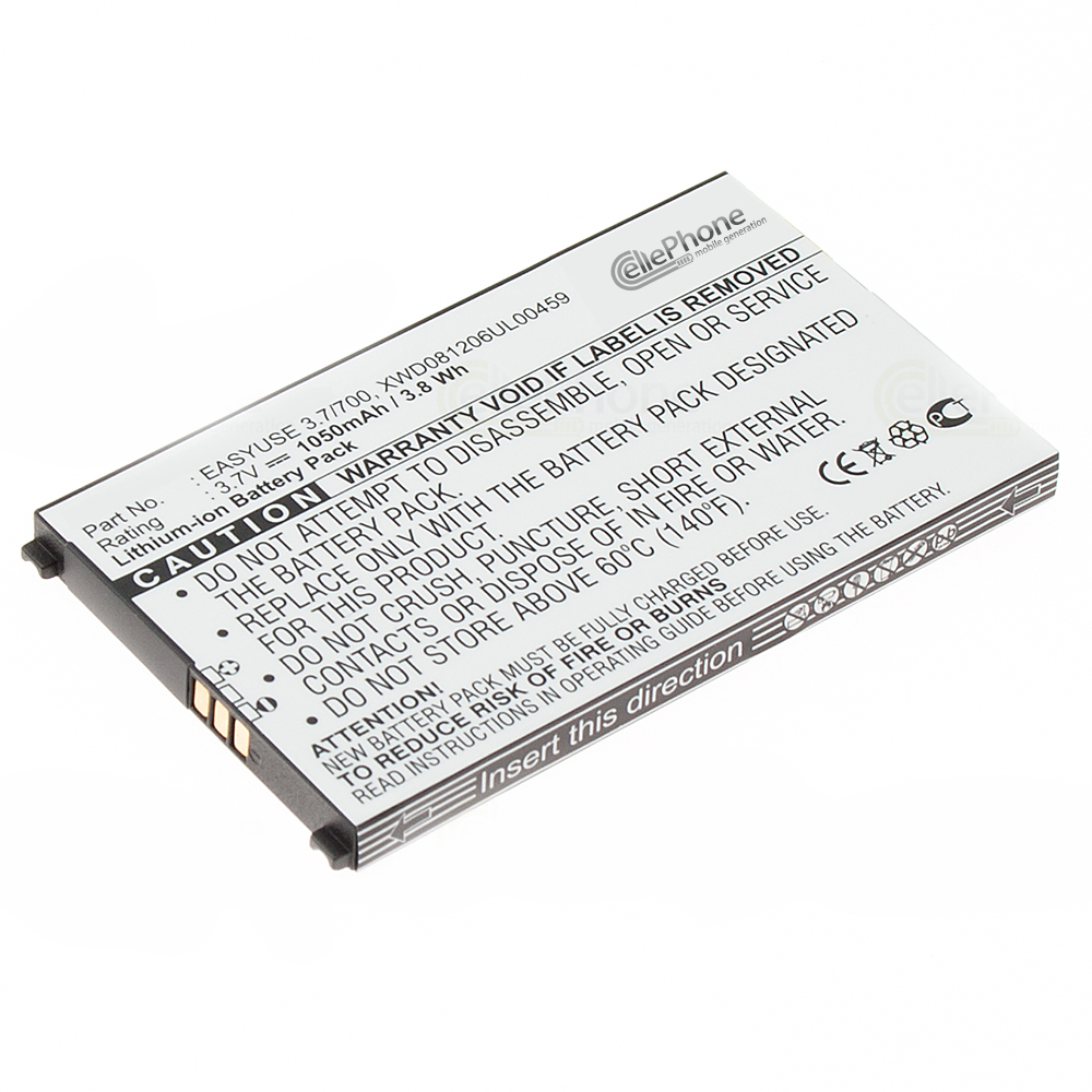 [3363] Battery Li-Ion for Doro PhoneEasy 326 326GSM 328 - HandlePlus 326i (replaced EASYUSE 3.7/700)
