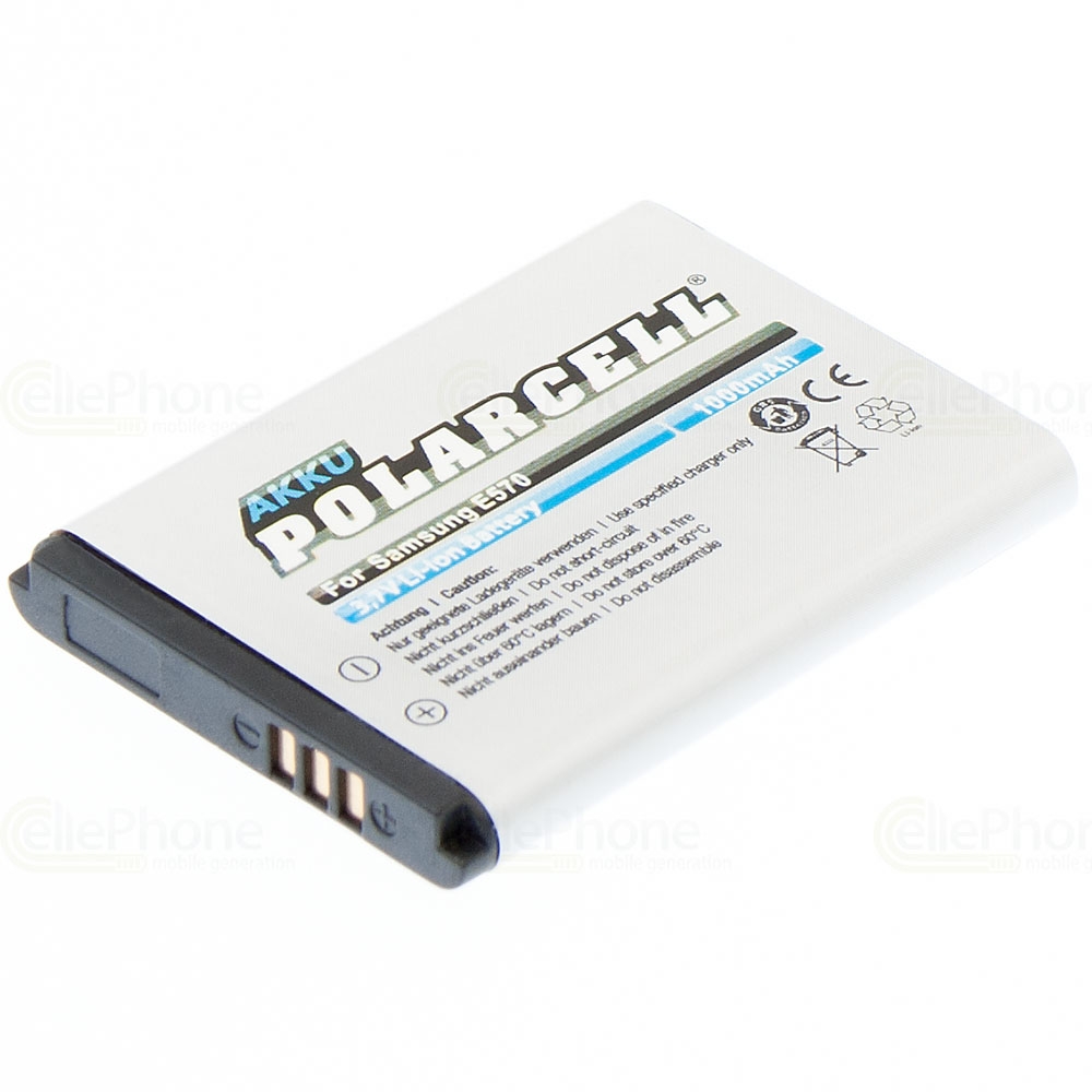 [3411] PolarCell battery Li-Ion for Samsung SGH-B110 E570 E578 J700 J700i J700v J708 (replaced AB503442BE)