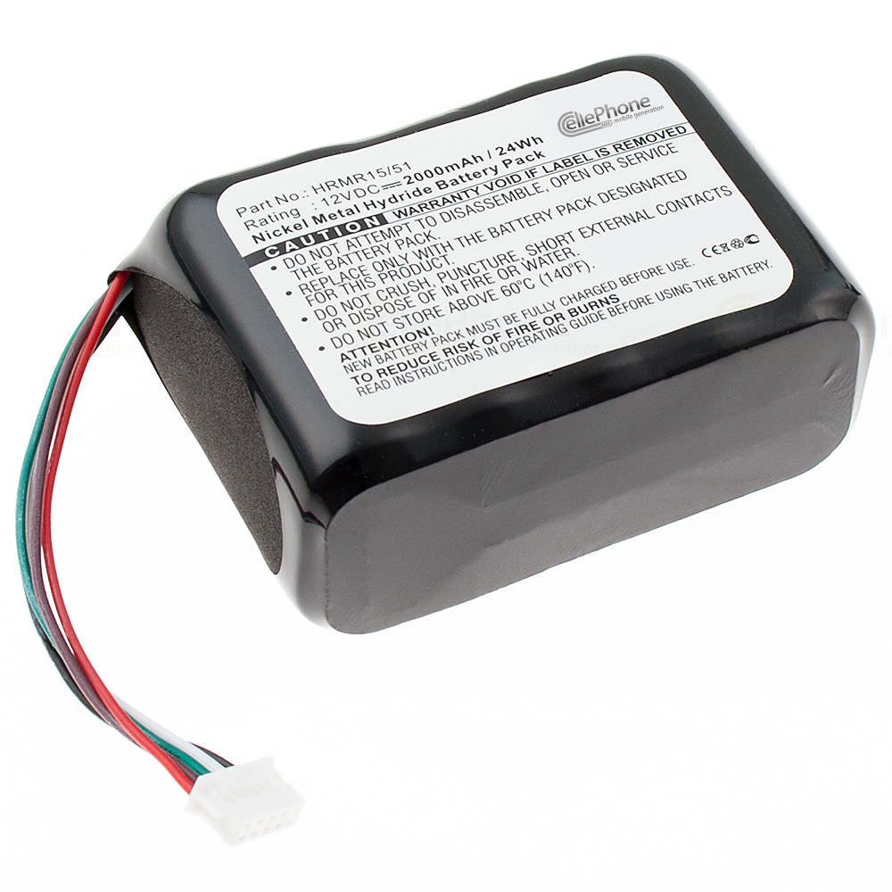 [3482] Accu Ni-MH voor Logitech Squeezebox Radio XR0001 X-R0001 (vervangt HRMR15/51) - 2000mAh / 12V