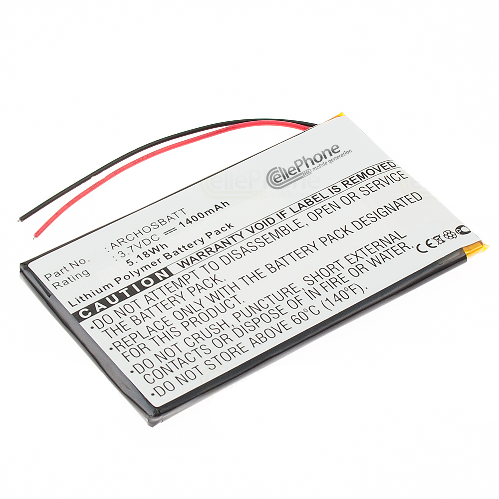 Batería Li-Polymer para Archos Gmini 400 402 402cc 500 (reemplazado ARCHOSBATT)