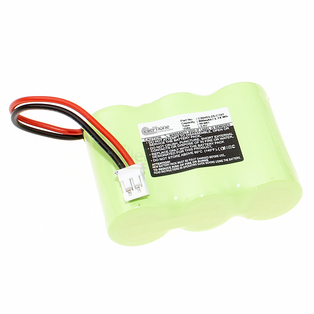 [3519] Battery Ni-MH for Siemens Gigaset 100 200 A100 A110 T11 / Philips Aloris 5100 / Telecom Italia Gipsy (replaced 60AAH3BMX)