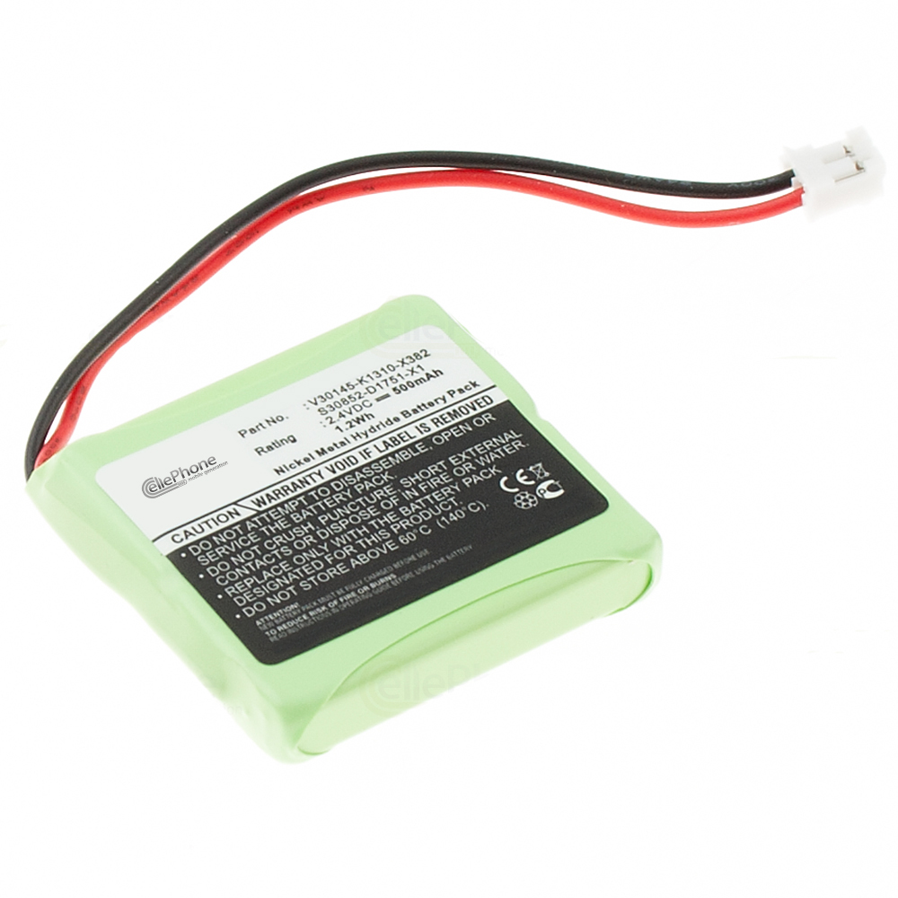 [3533] Batería Ni-MH para Siemens Gigaset E40 E45 E450 E455 - Swisscom Top S329 - Aton CL-102 (reemplazado V30145-K1310-X382)