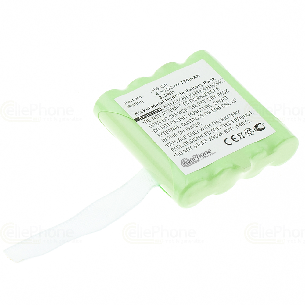 [3550] Akku Ni-MH für Midland G6 G8 M24 M48 M99 SM400 / Alan 441 443 5006 (ersetzt PB-G8)