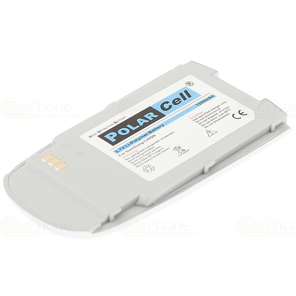 [321] PolarCell Akku Li-Polymer für Samsung SGH-C200N - silber (ersetzt BST2998TE)