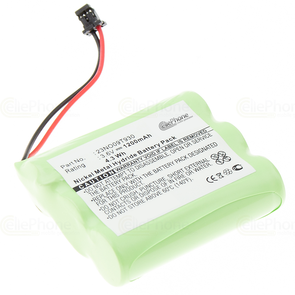[3712] Battery Ni-MH for Audioline CDL930 CDL931 CDL950 CDL951 (replaced 921693-BP)