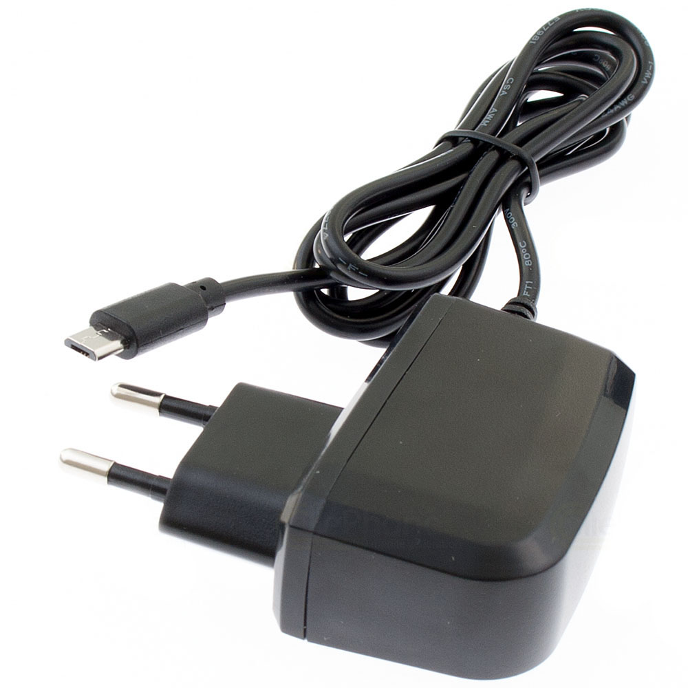 [3715] Mains charger for HTC One X S V XL / Desire C / EVO 3D / Explorer / Rhyme / TITAN  (micro-USB)