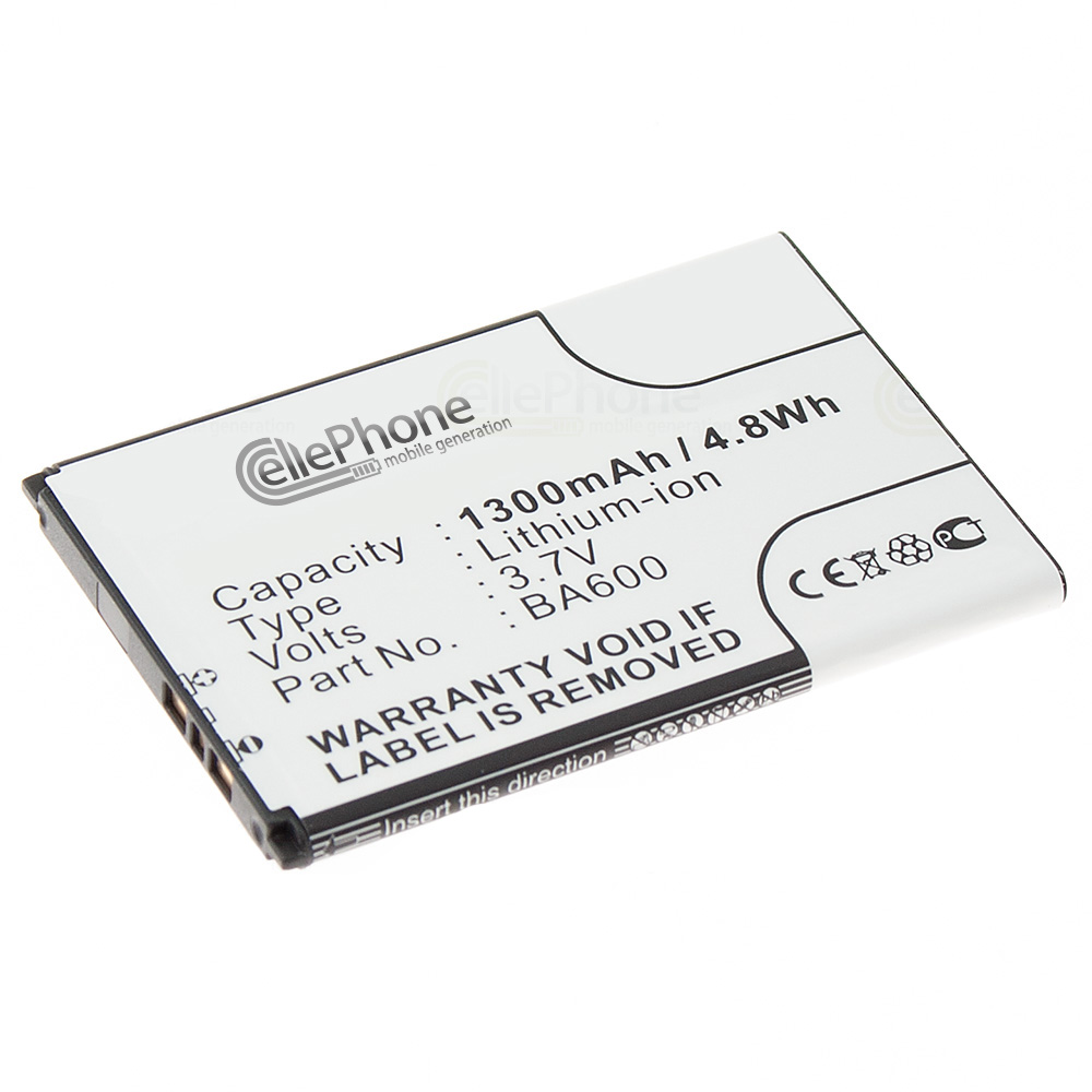 [3775] batteria Li-Ion per Sony Xperia U (sostituisce BA600)