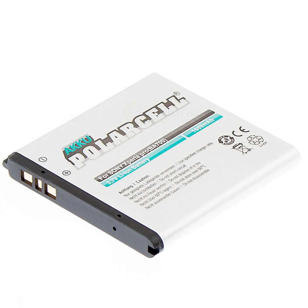 [3778] Batterie Li-Ion pour Sony Ericsson Xperia neo / neo V / pro / ray / kyno (remplace BA700)