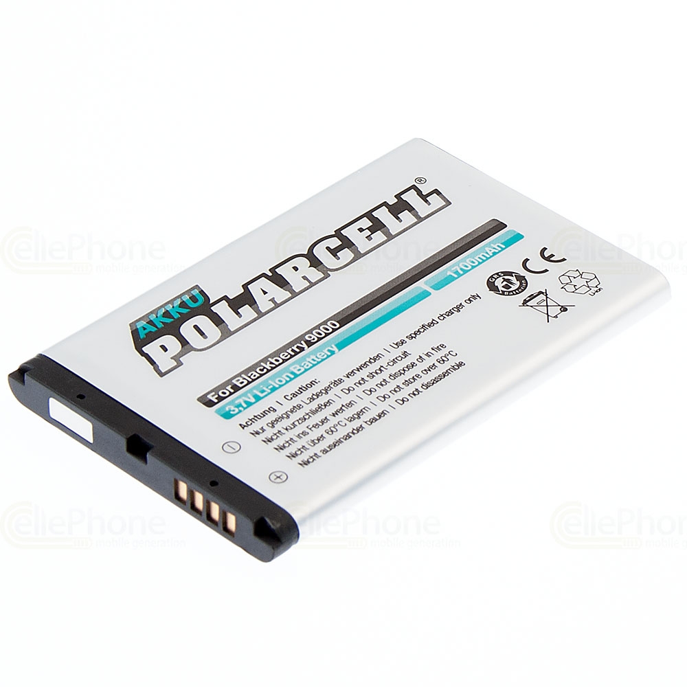 PolarCell batería Li-Ion para Blackberry 8980 Curve / Bold 9000 9030 9220 9700 9780 (reemplazado M-S1)
