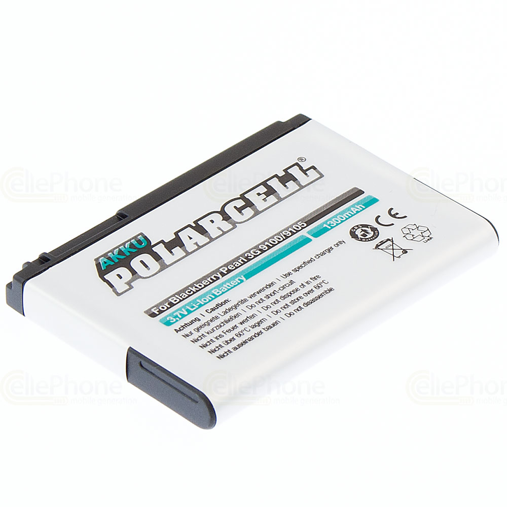 [3789] PolarCell Accu Li-Ion voor Blackberry Pearl 3G 9100 9105 (vervangt F-M1)