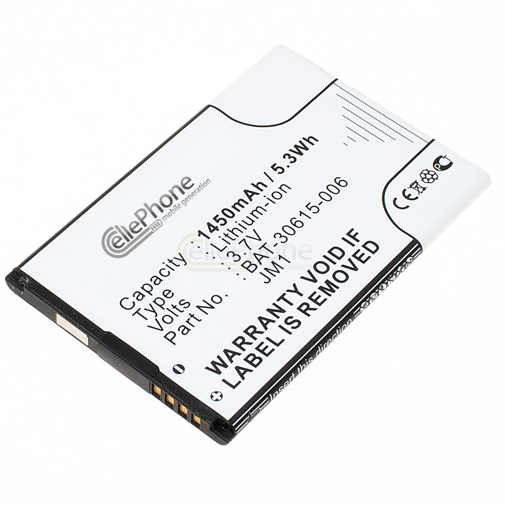 [3790] PolarCell Accu Li-Ion voor Blackberry Bold 9790 9900 / Curve 9380 / Torch 9850 9860 / Strom 3 (vervangt JM-1)