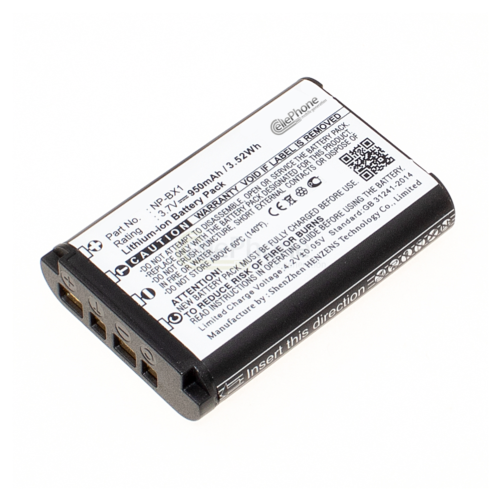 [3795] batteria Li-Ion compatibile con Sony NP-BX1