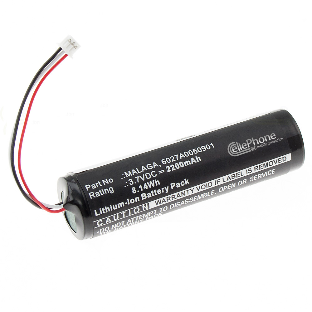 [3798] Batterie Li-Ion pour TomTom Urban Rider Pro - Rider 2 (remplace 6027A0050901) - 2200mAh