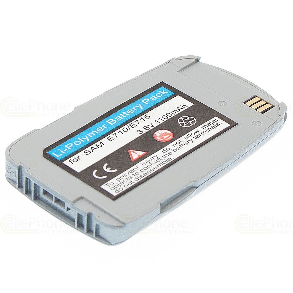 PolarCell batteria Li-Polymer per Samsung SGH-E710 E715 - anthrazit (sostituisce BST2069SE / BST2069DE)