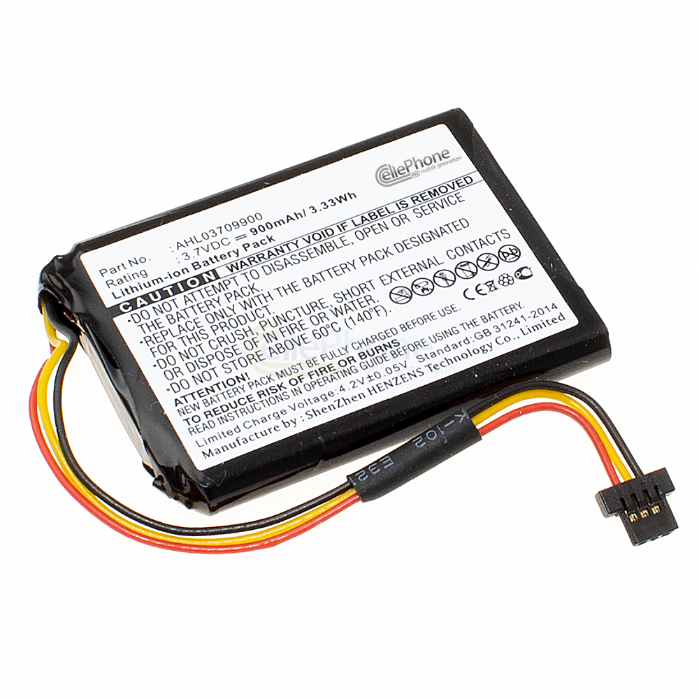 [3817] Batería Li-Ion para TomTom One V4 Traffic / V4 Classic / V4 Assist (reemplazado AHL03709900)