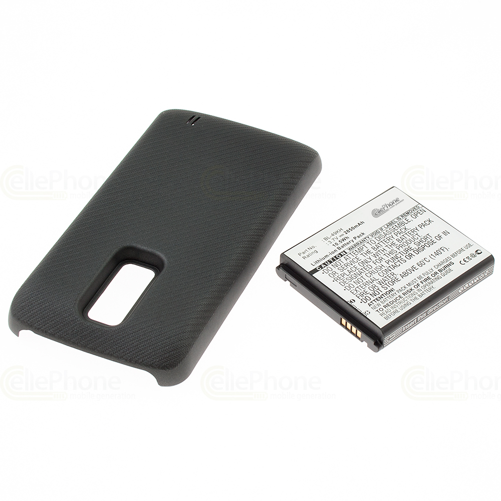 Batterie Li-Ion pour LG P930 Nitro HD / P935 Optimus 4G LTE - noir (remplace BL-49KH) - 2850 mAh (FAT)