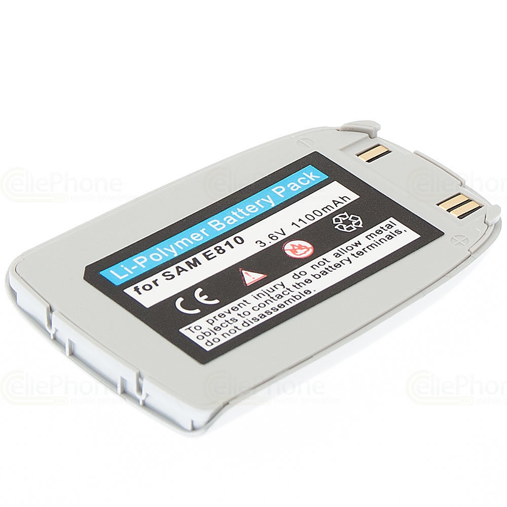 PolarCell Batterie Li-Polymer pour Samsung SGH-E810 E815 E818 - d'argent (remplace BST3068SE)