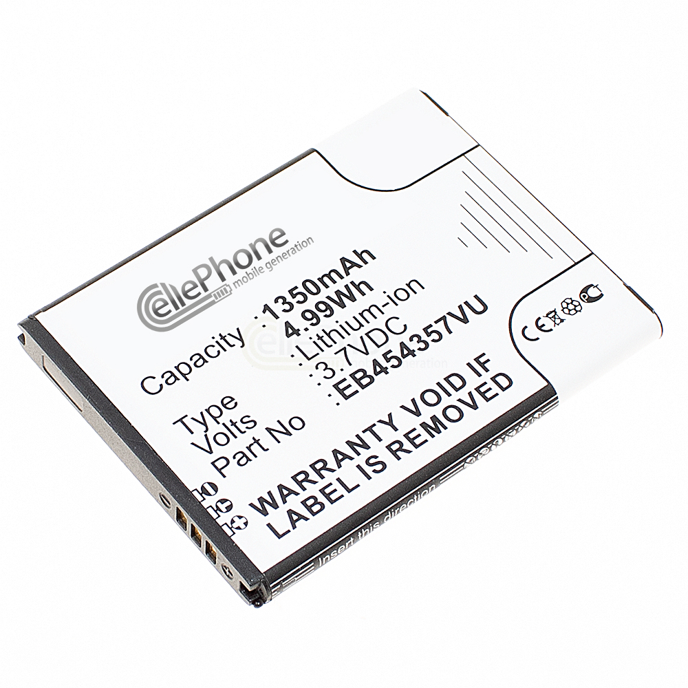 [3872] Akku Li-Ion für Samsung Galaxy Y (GT-S5360) (ersetzt EB454357VU)
