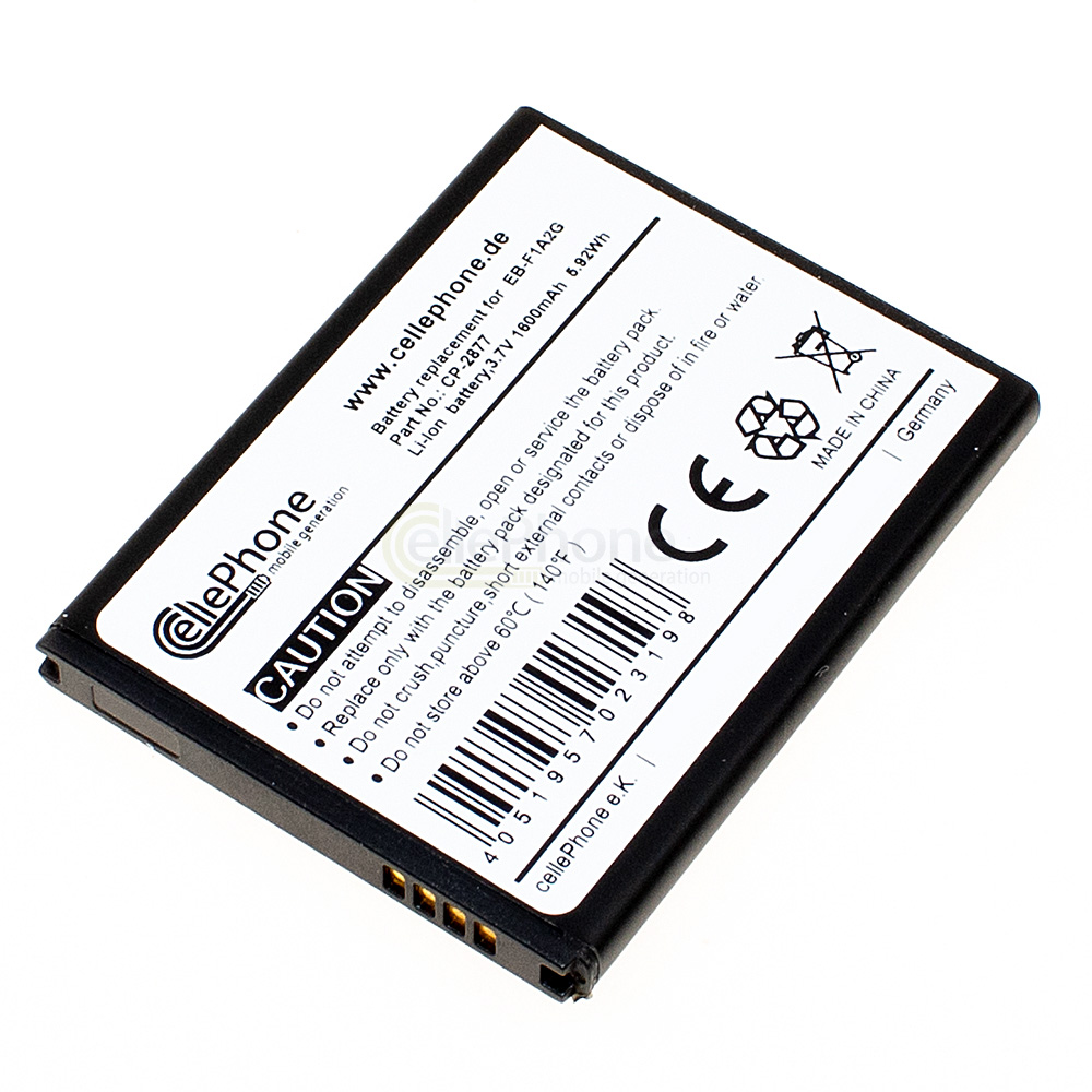 [3874] Batterie Li-Ion pour Samsung Galaxy S2 (GT-I9100) / Galaxy R ( GT-I9103) (remplace EB-F1A2G)