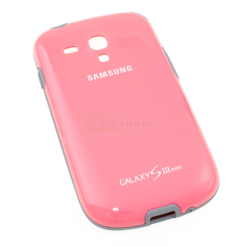 [3924] Originele Samsung Galaxy S3 mini (GT-I8190 / GT-I8200) Protective Cover+ (EFC-1M7BPEGSTD) - roze
