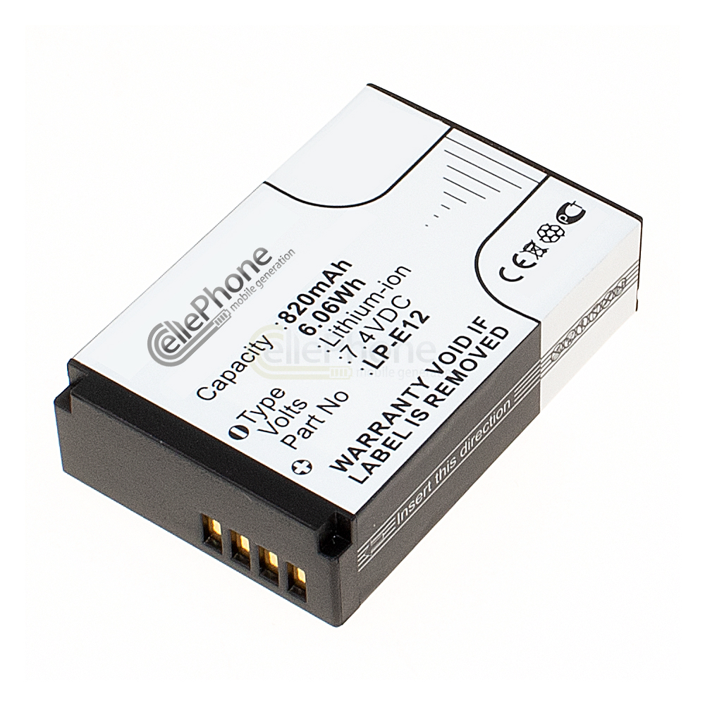 [3936] Batterie Li-Ion compatible avec Canon LP-E12