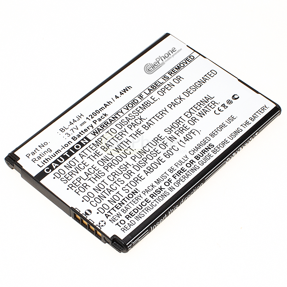 [3943] Batterie Li-Ion pour LG Optimus L7 (remplace BL-44JH)