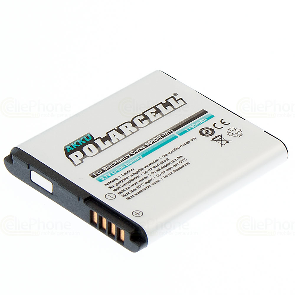 [3951] PolarCell batteria Li-Ion per Blackberry Curve 9360 (sostituisce E-M1)