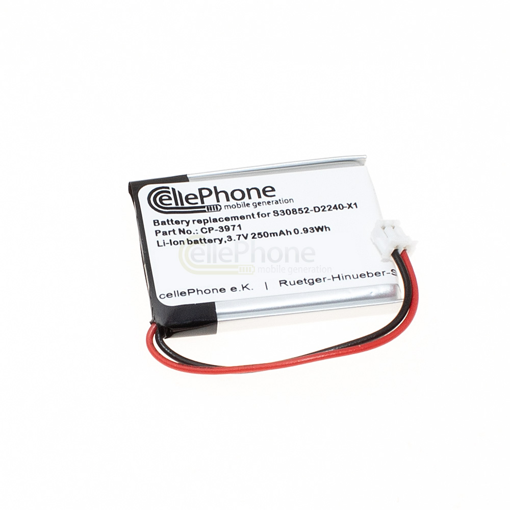 [3971] Batería Li-Polymer para Siemens Gigaset L410 (reemplazado S30852-D2240-X1)