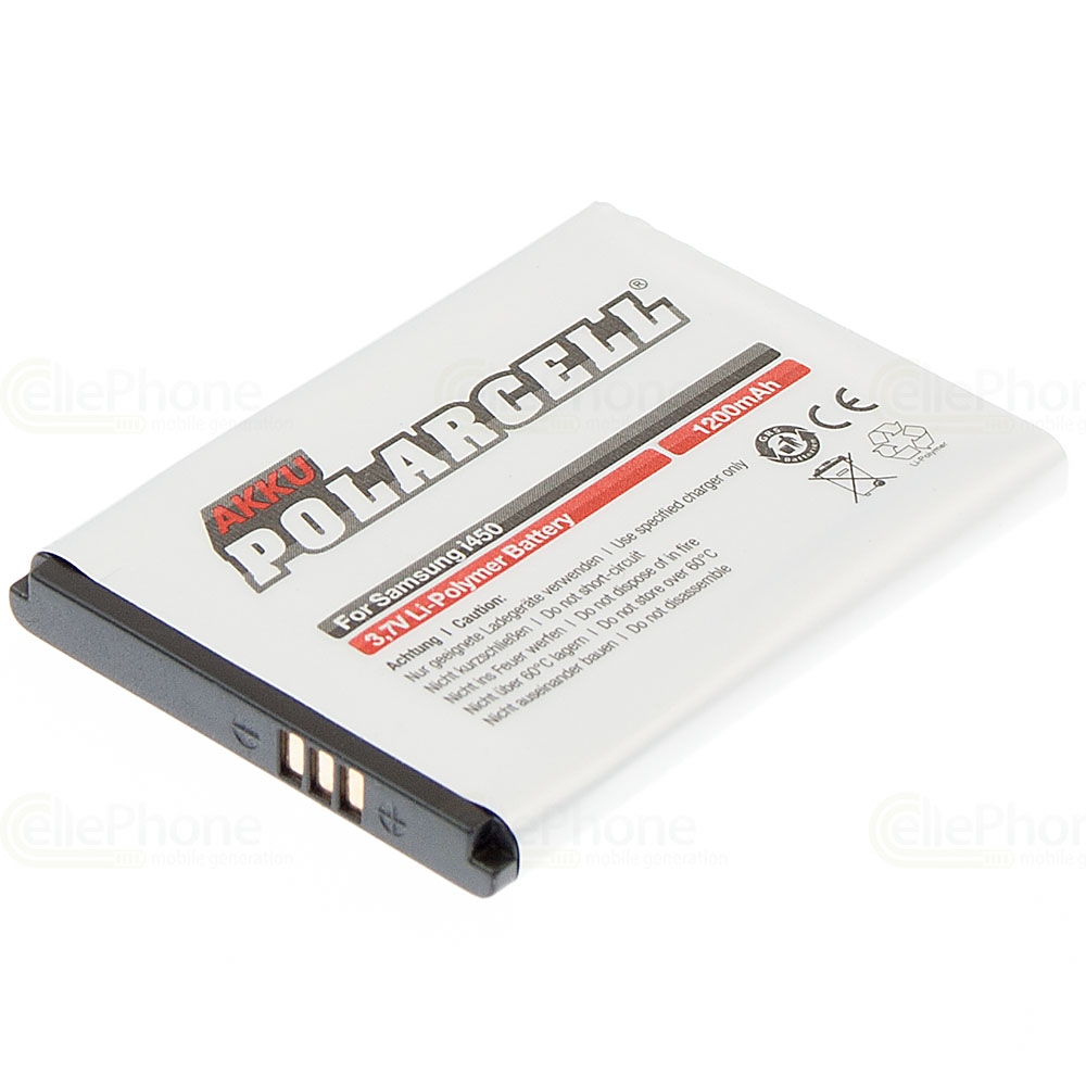 [366] PolarCell battery Li-Polymer for Samsung SGH-i450 i458 (replaced AB494051BE)