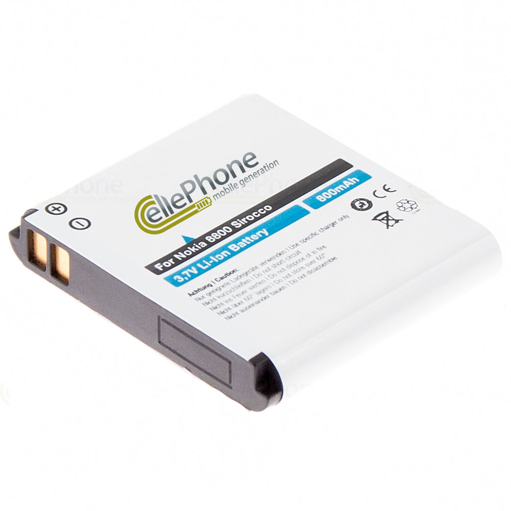 [3982] batteria Li-Ion per Nokia 8800 Sirocco (sostituisce BL-6X / BP-6X)