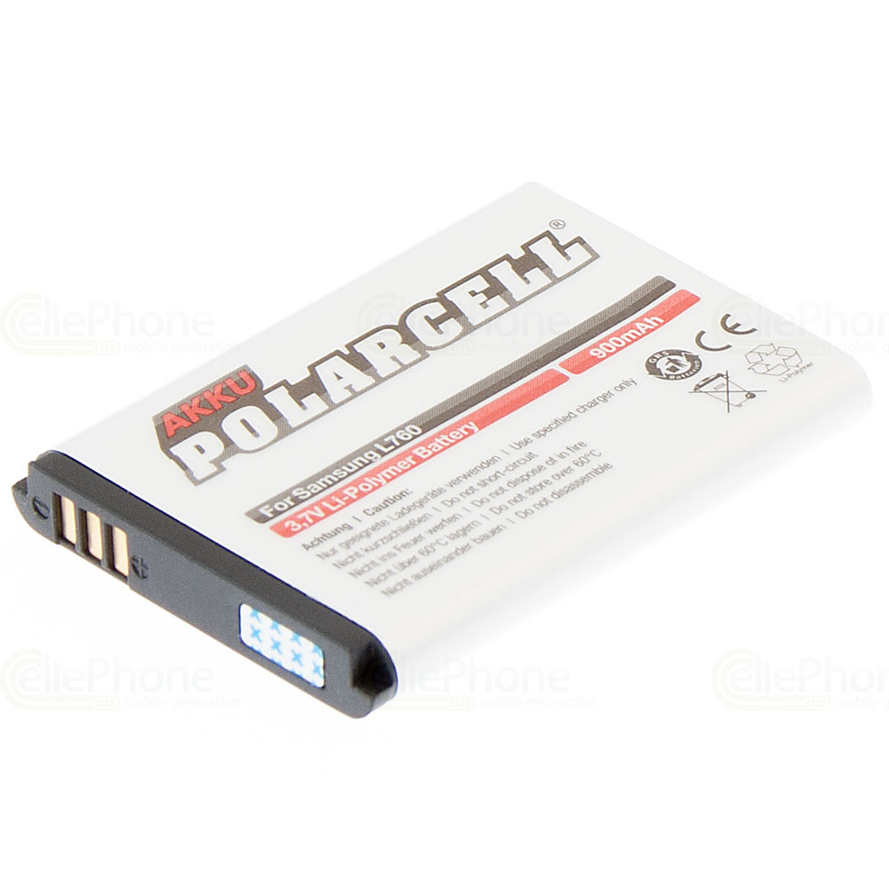 [372] PolarCell battery Li-Polymer for Samsung SGH-L760 L768 Z620 (replaced AB553443DE)