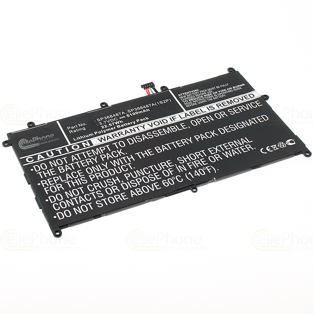 [4018] batteria Li-Polymer per Samsung Galaxy Tab 8.9 (GT-P7300 / GT-P7310 / GT-P7320) (sostituisce SP368487A) - 6100mAh