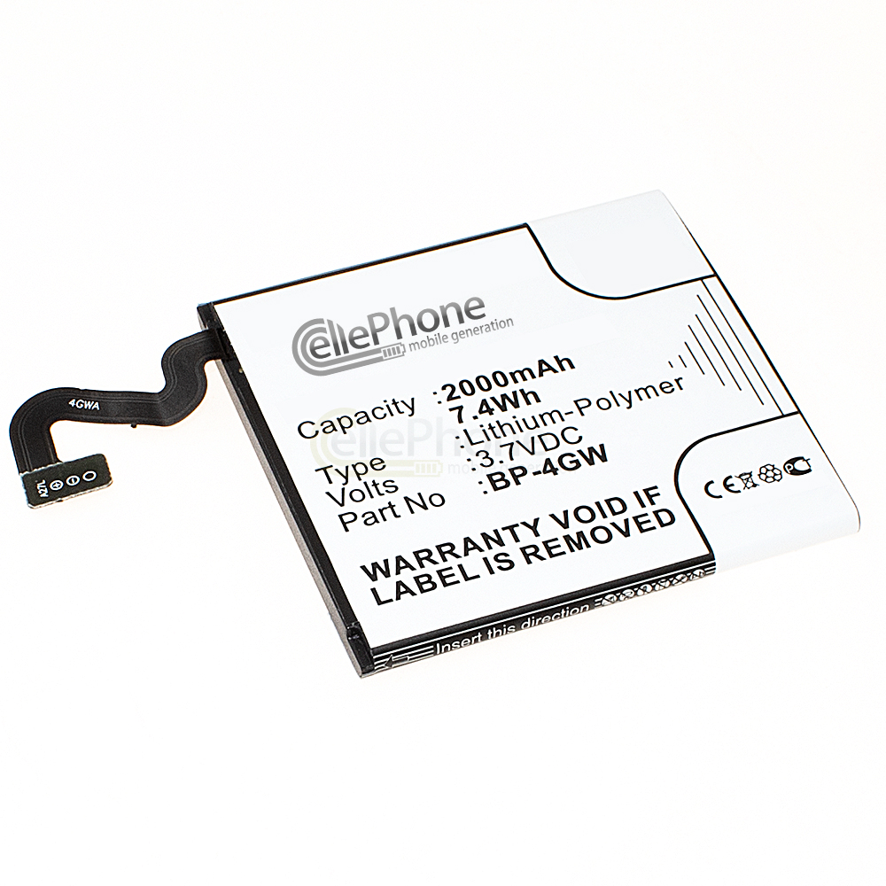 [4020] Batterie Li-Polymer pour Nokia Lumia 920 920.2 920T (remplace BP-4GW)