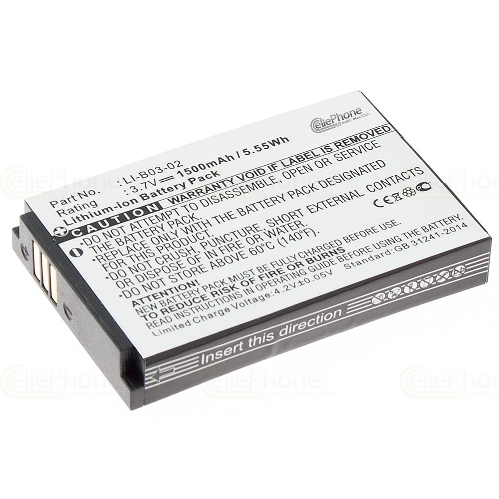 [4128] batteria Li-Ion per Golf Buddy Platinum / World Platinum (sostituisce LI-B03-02)