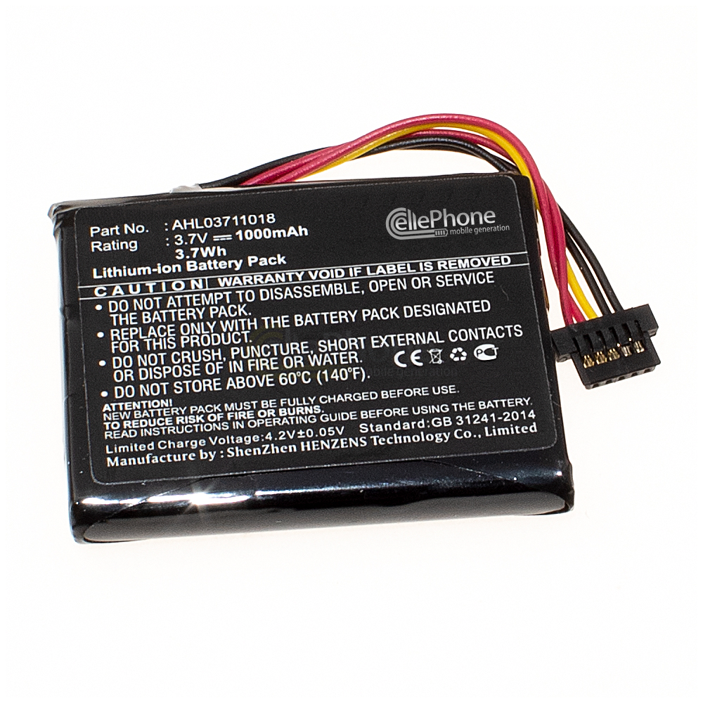 Akku Li-Ion für TomTom Go 820 825 / 4EH45 4EH51 4EH52 4EJ41 4EJ51 (ersetzt VF6M)