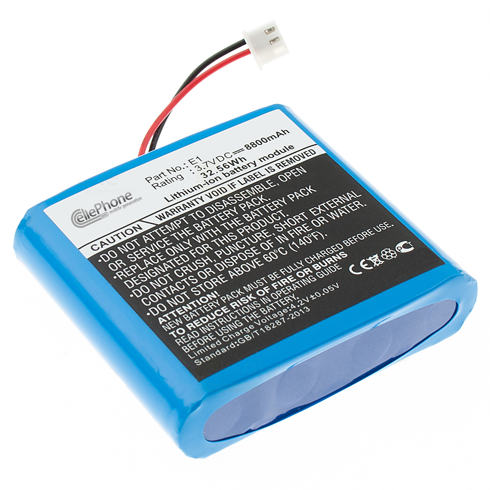 [4141] batteria Li-Ion per Pure EVOKE Flow / Mio / 1S / 2S / Sensia / Verona (sostituisce ChargePAK E1) - 8800mAh