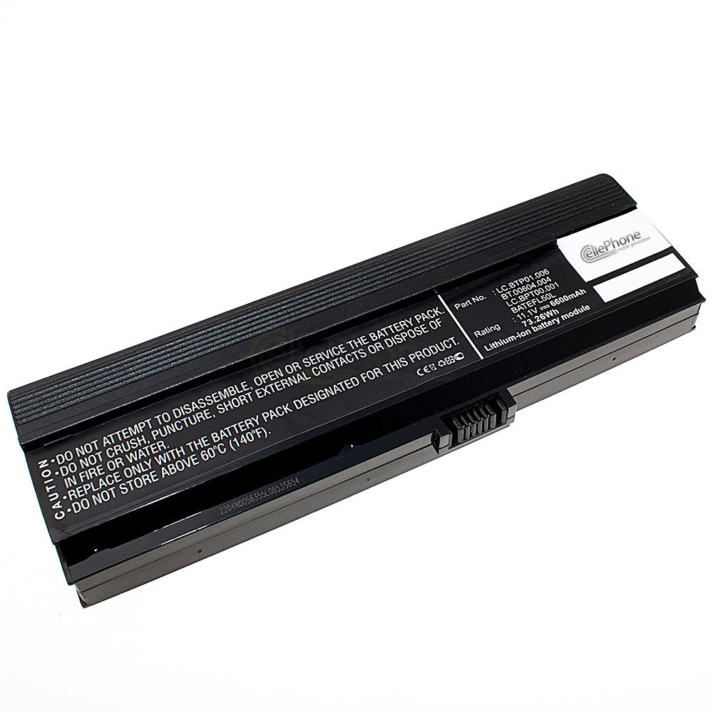[4153] Accu Li-Ion compatibel met Acer BATEFL50L6C40 / BATEFL50L6C48 / BATEFL50L9C72 / BT.00603.006 - 6600 mAh