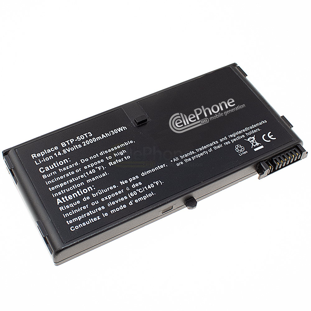 [4161] Akku Li-Ion kompatibel zu Acer TravelMate BTP-73E1 - 1800 mAh