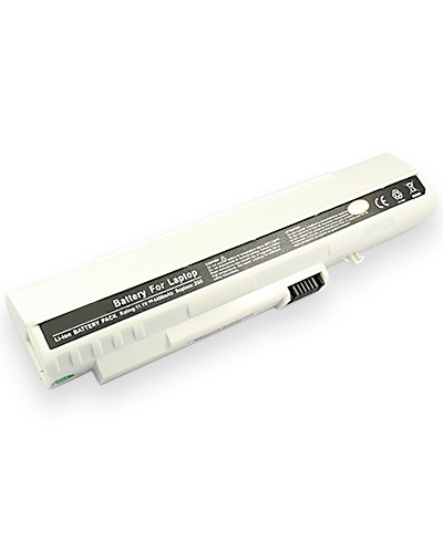 [4170] Battery Li-Ion compatible with Acer UM08A72 / UM08A73 - White - 4400 mAh